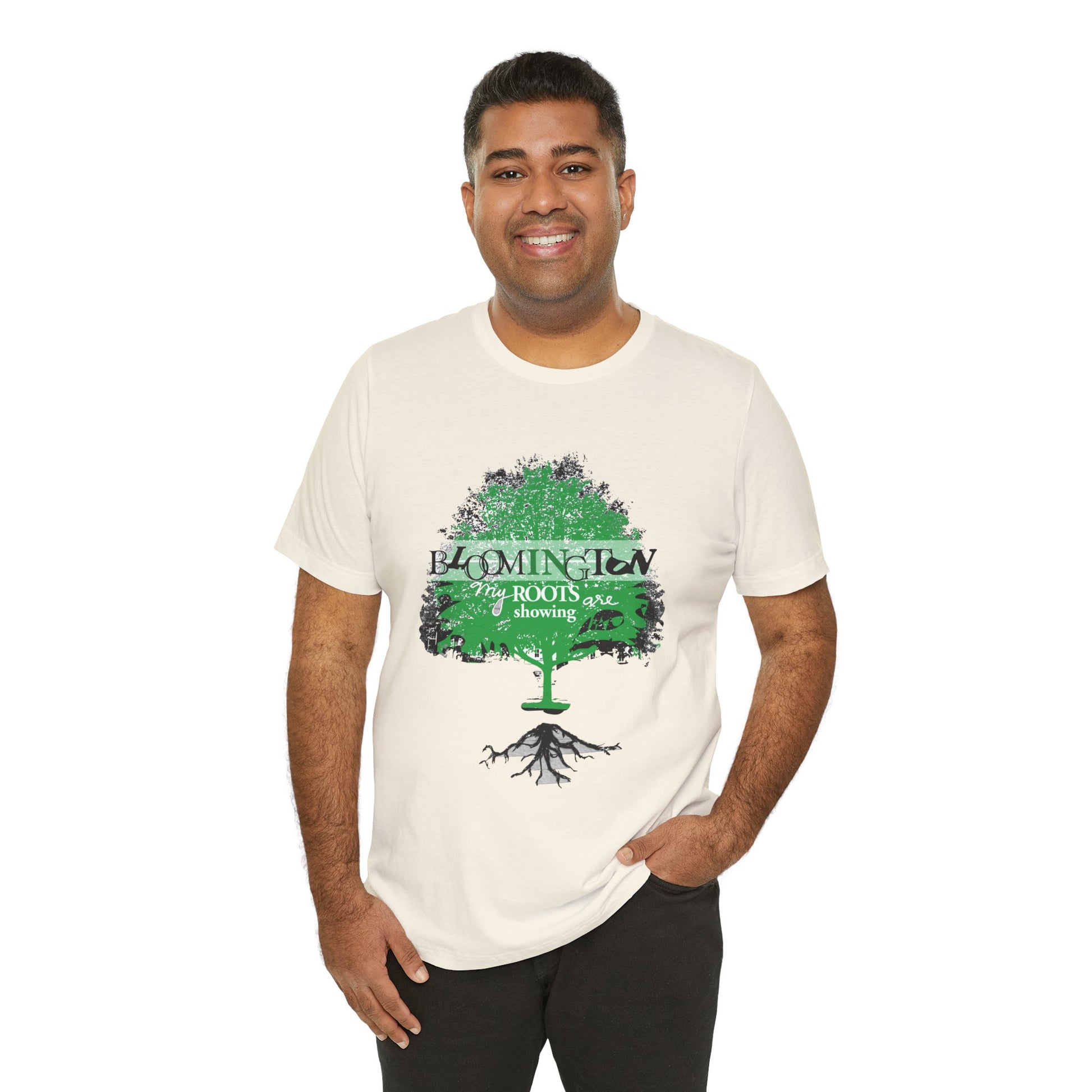 "My Roots are showing" Bloomington T Shirt