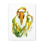 Watercolor Style Bird Canvas Art