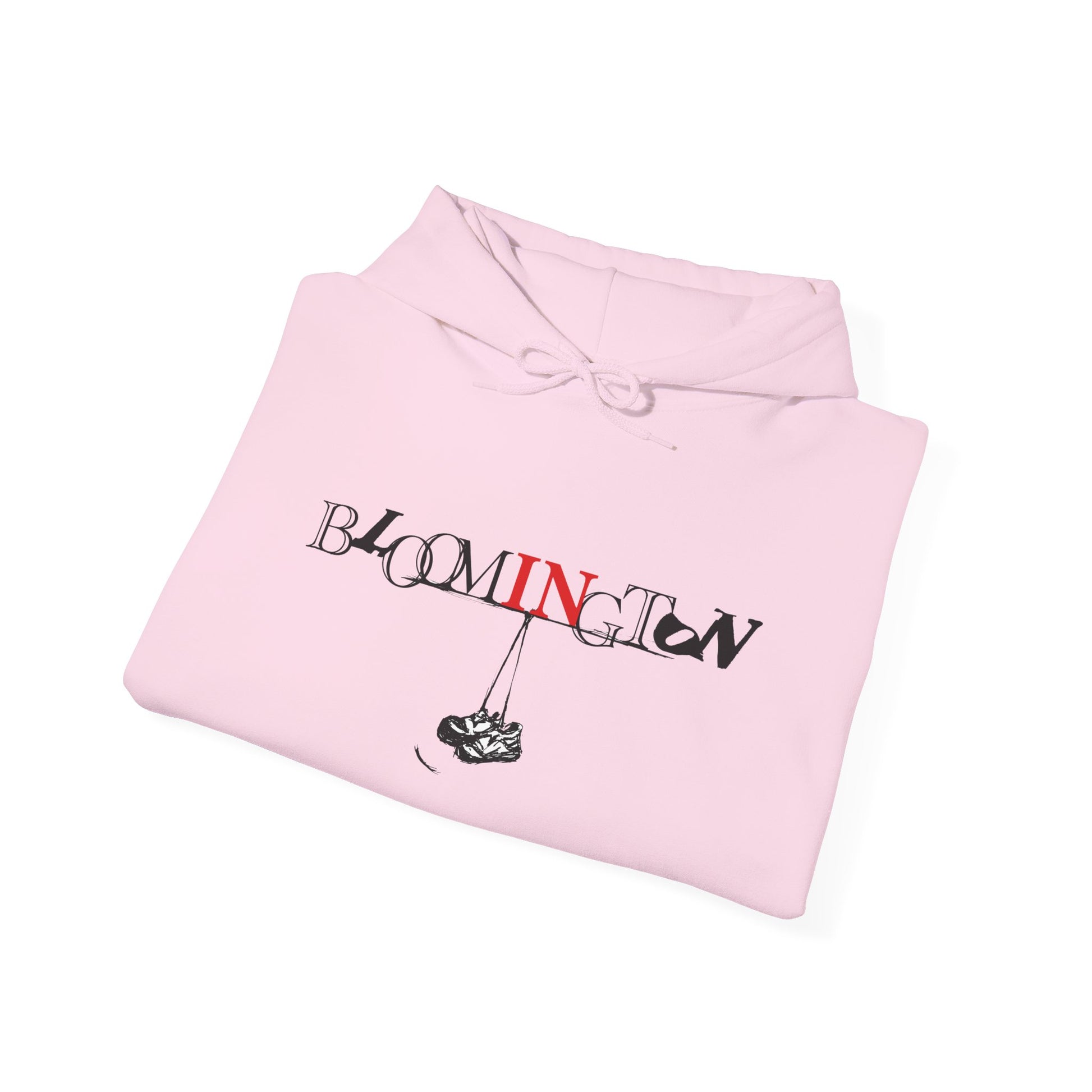 Bloomington "Tossed Shoes" Hooded Sweatshirt