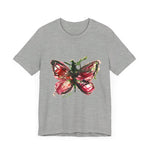 BUTTERFLY Watercolor Painting on T Shirt