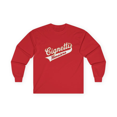"Cignetti's Hoosiers" Unisex Long Sleeve Tee