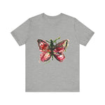 BUTTERFLY Watercolor Painting on T Shirt