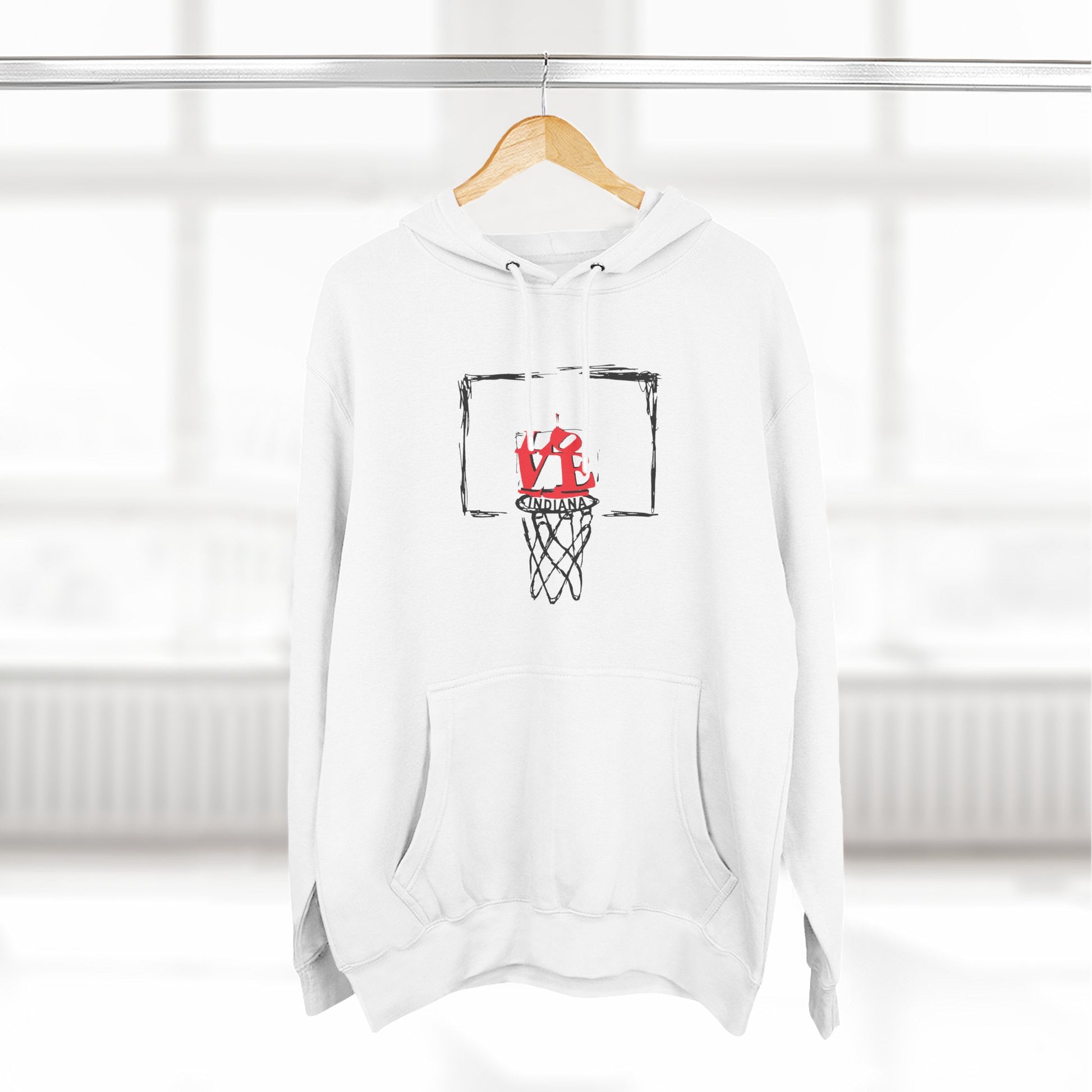 Basketball Hoop 'LOVE' Hoodie