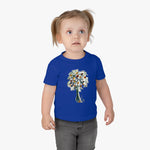 Infant Cotton Jersey Tee with Watercolor TREE