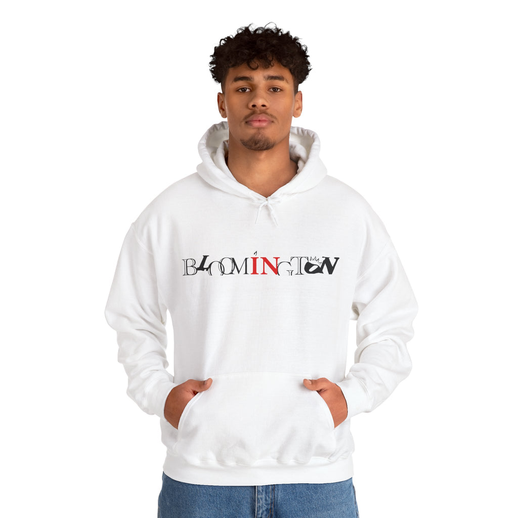 Bloomington Type Unisex Heavy Blend™ Hooded Sweatshirt