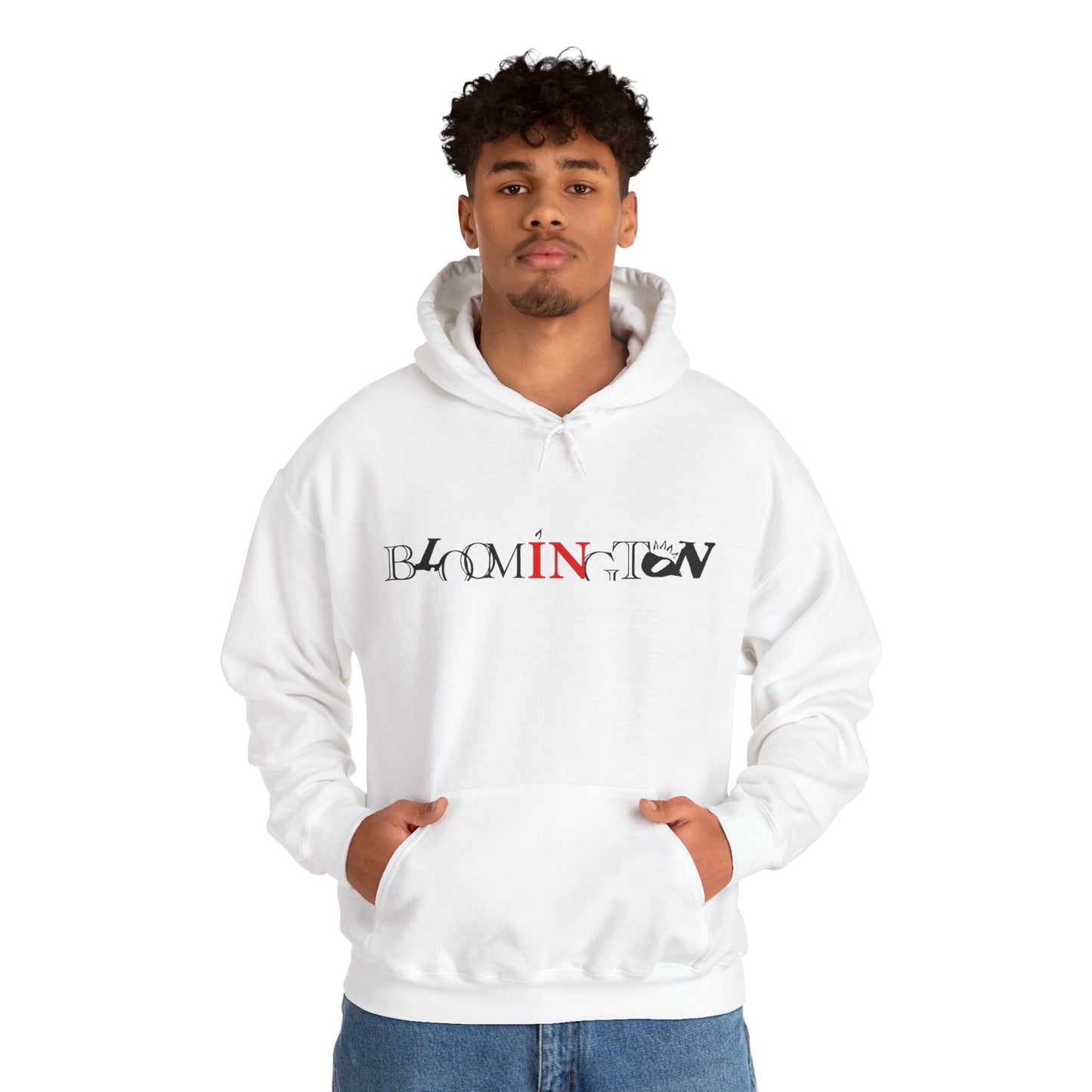 Bloomington Type Unisex Heavy Blend™ Hooded Sweatshirt