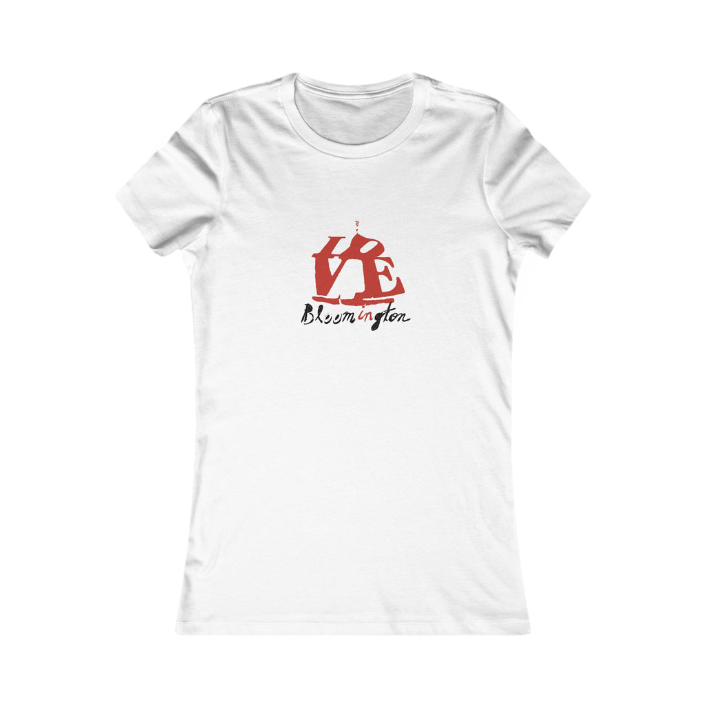 "LOVE bloomington" - Women's Favorite Tee