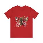BUTTERFLY Watercolor Painting on T Shirt