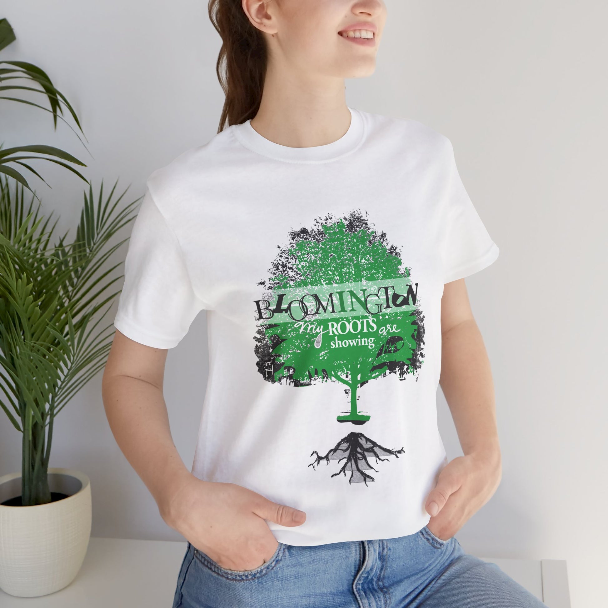 "My Roots are showing" Bloomington T Shirt