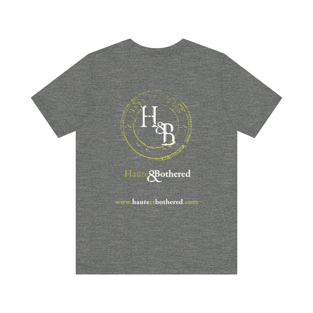 Unisex ECLIPSE Tee  (2 Chairs Design) with H&B Logo on Back