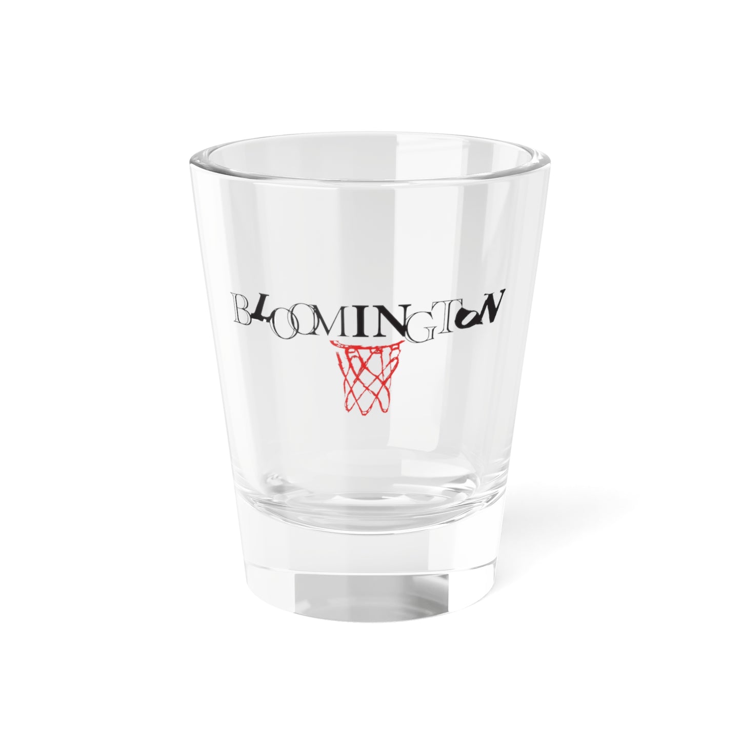 Bloomington Basketball Shot Glass