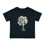 Infant Cotton Jersey Tee with Watercolor TREE