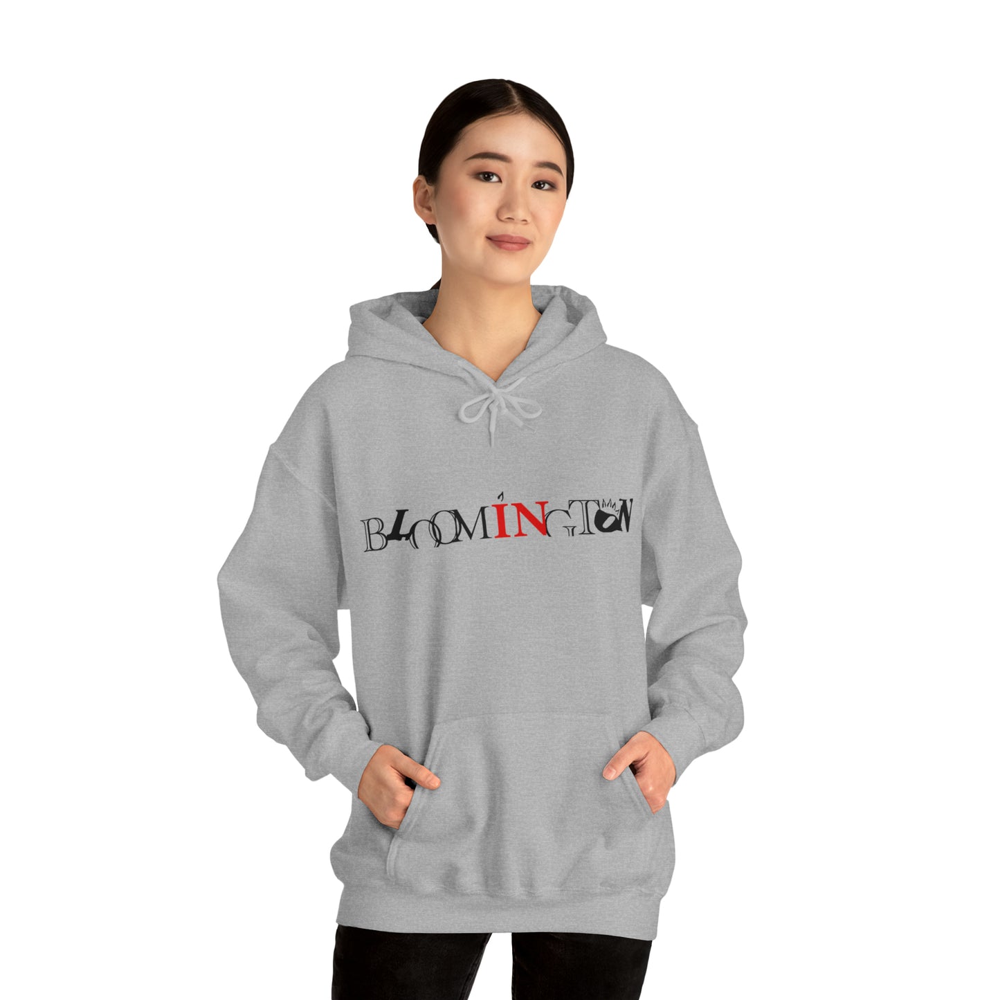 Bloomington Type Unisex Heavy Blend™ Hooded Sweatshirt