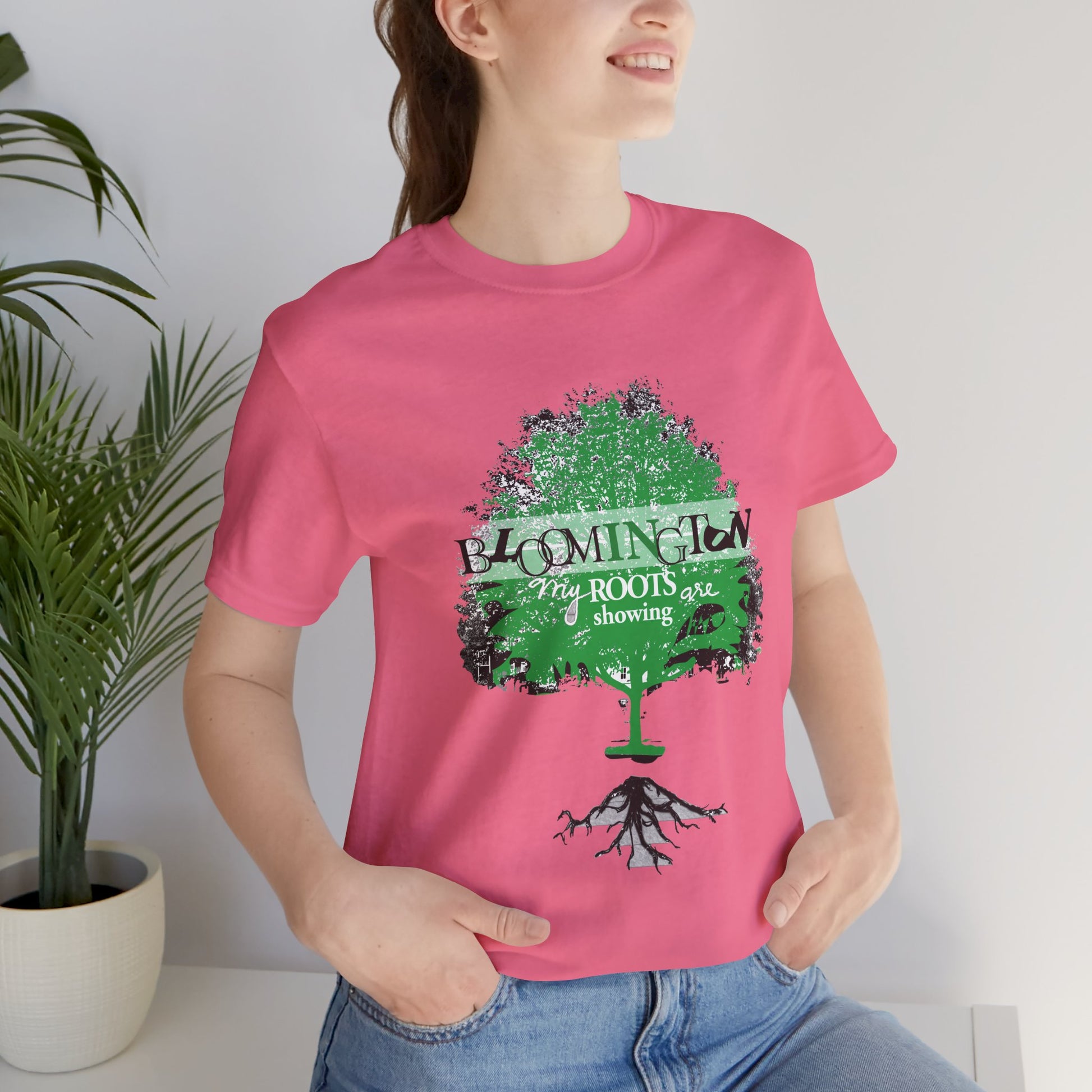 "My Roots are showing" Bloomington T Shirt