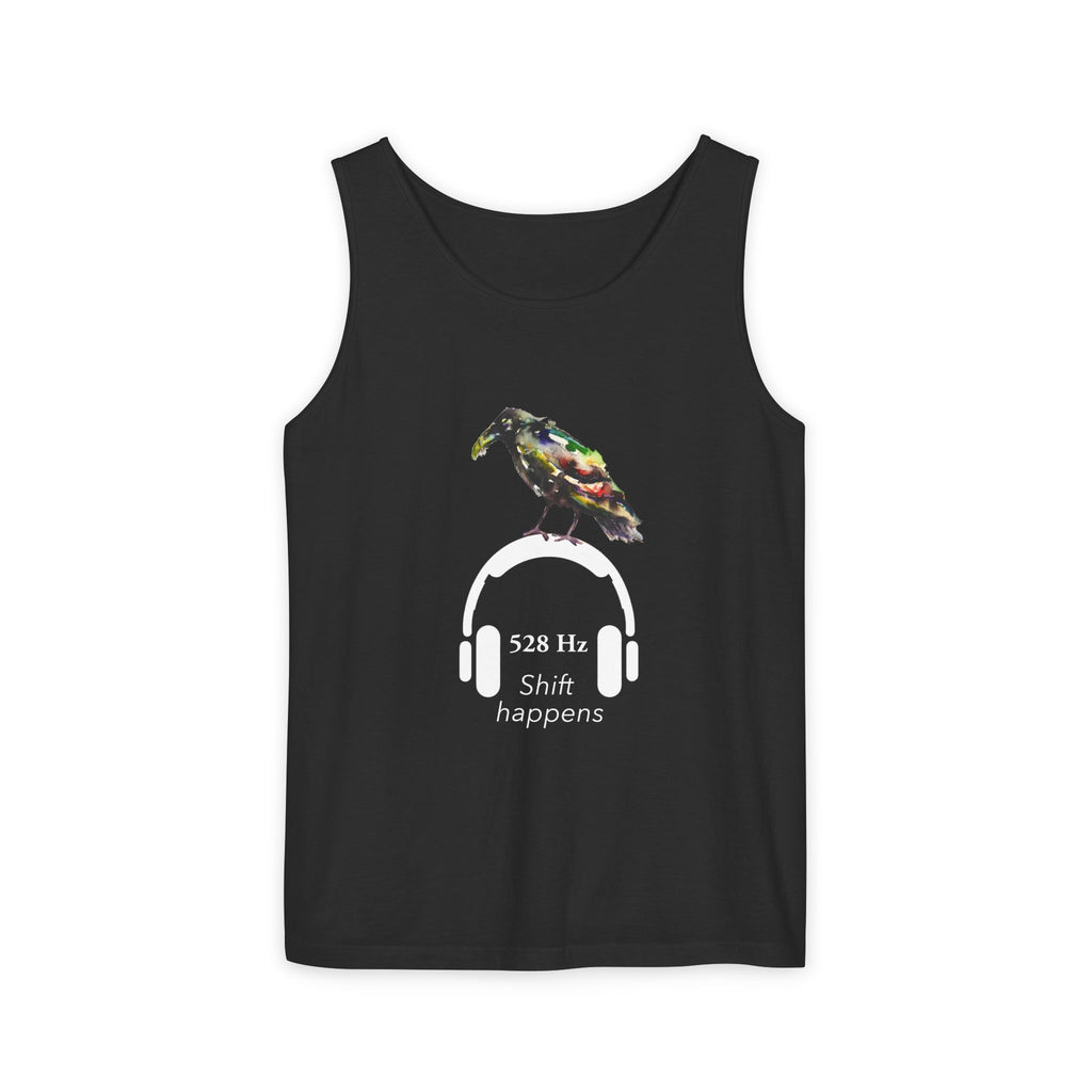 Crow + 528 Hz (Shift happens) Unisex Tank Top