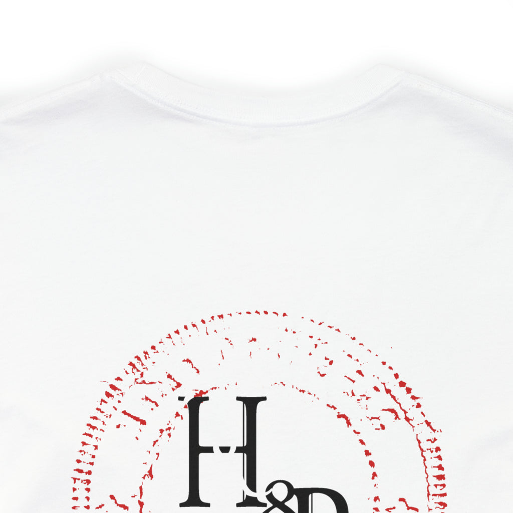 BIRD Watercolor Painting T Shirt with H&B Logo on Back