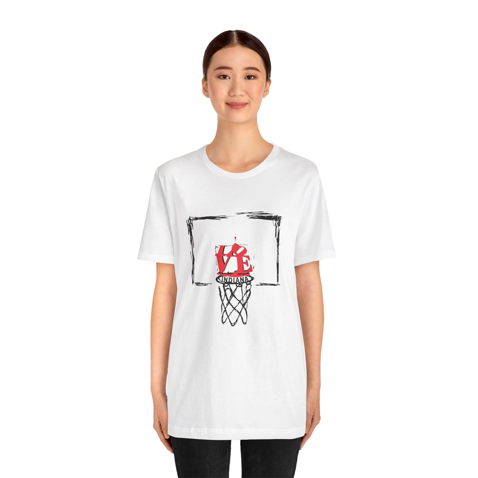 Indiana LOVES Hoops Tee