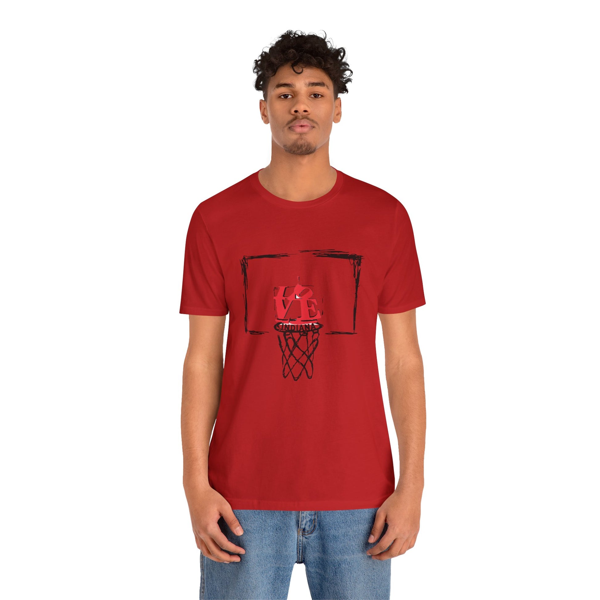 Indiana LOVES Hoops Tee