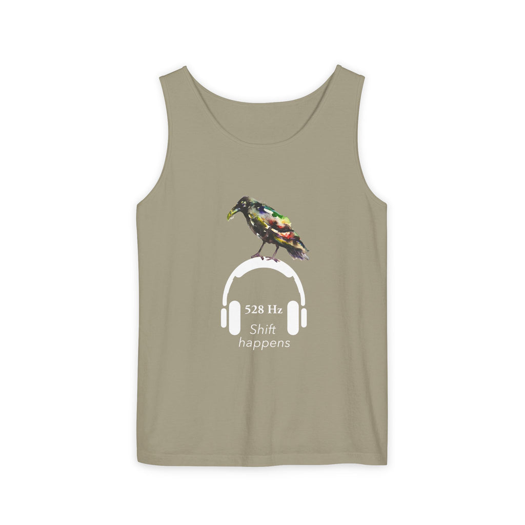 Crow + 528 Hz (Shift happens) Unisex Tank Top