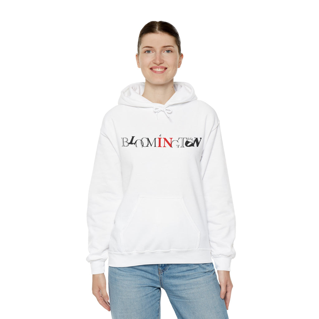 Bloomington Type Unisex Heavy Blend™ Hooded Sweatshirt