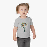 Infant Cotton Jersey Tee with Watercolor TREE