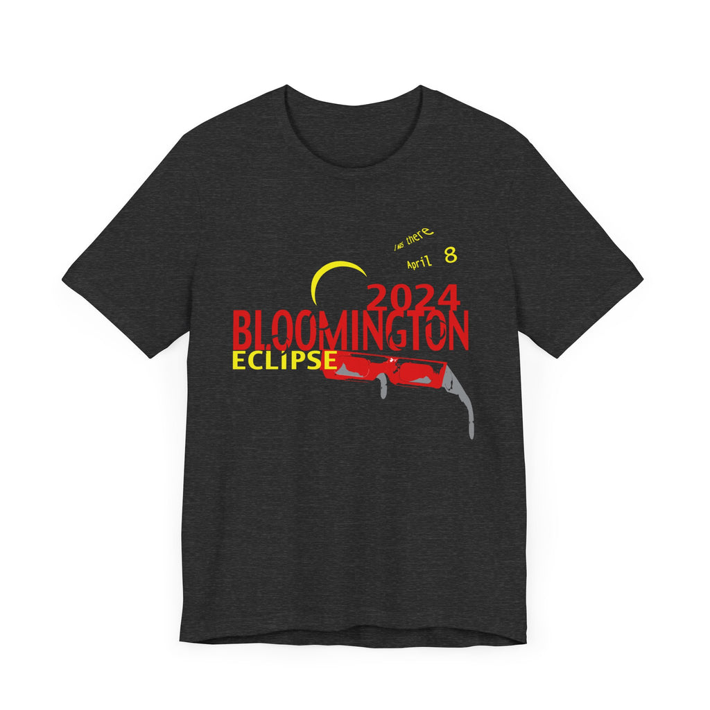 Unisex ECLIPSE Black Tee with Red & Yellow Text