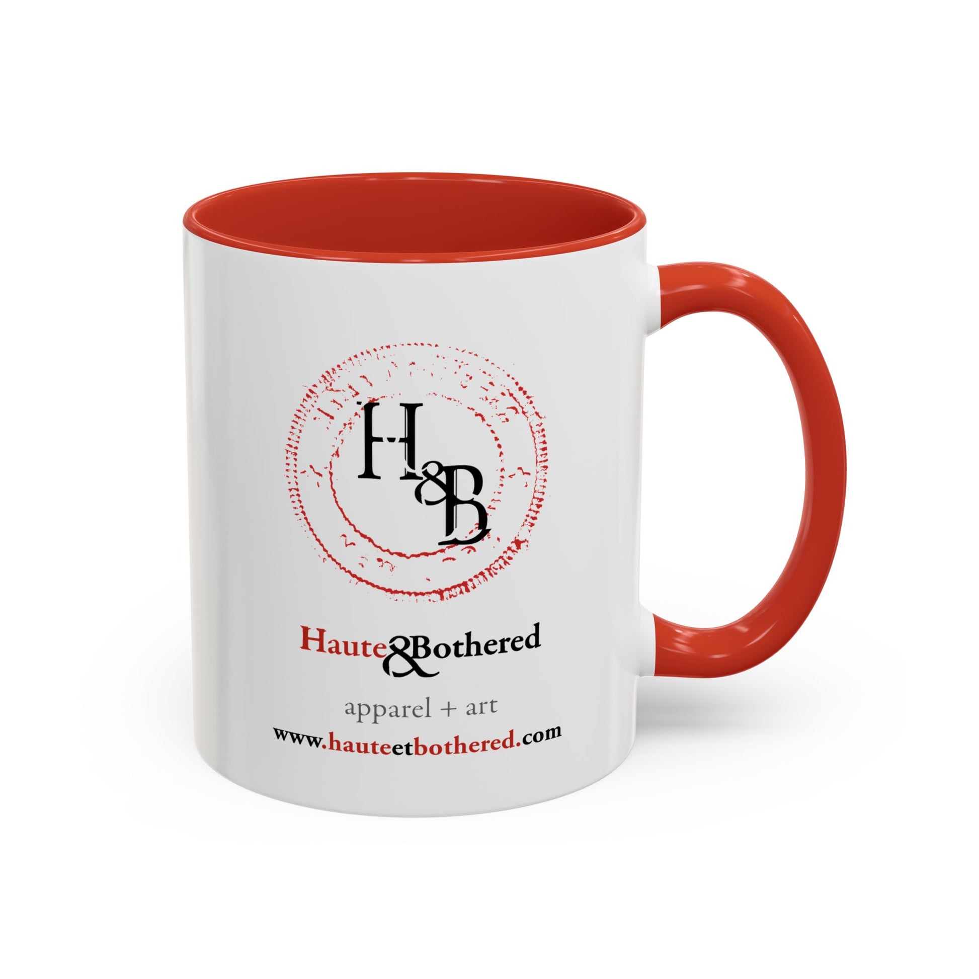 Accent Coffee Mug (11, 15oz) with Watercolor TREE Design