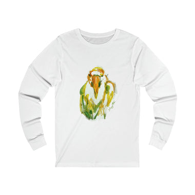 Bird (Watercolor) on Unisex Jersey Tee