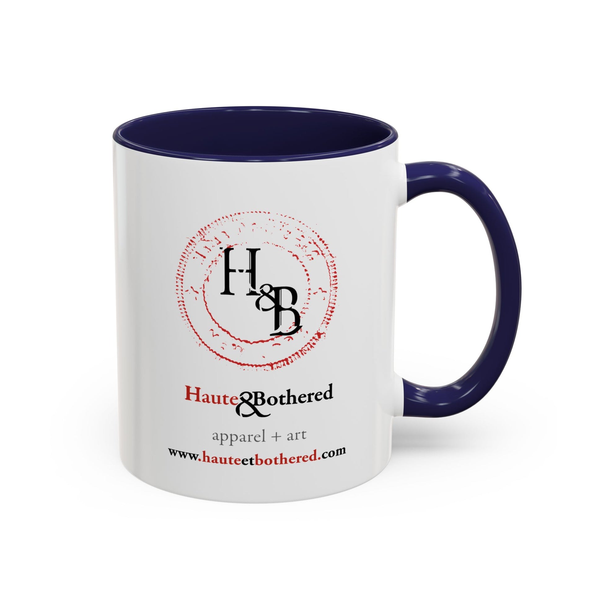 Accent Coffee Mug (11, 15oz) with Watercolor TREE Design