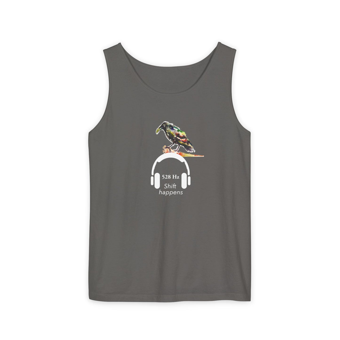 Crow + 528 Hz (Shift happens) Unisex Tank Top