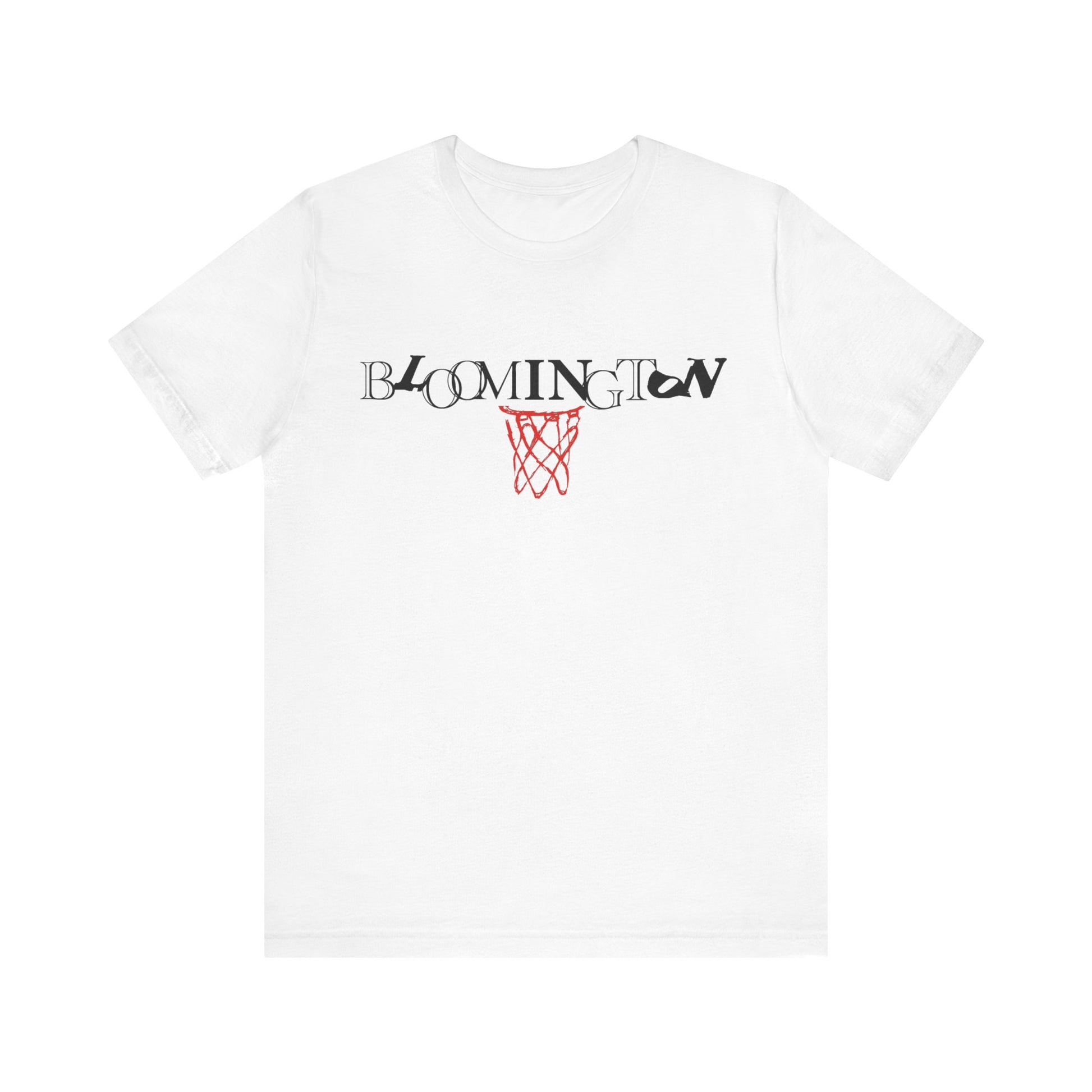 Bloomington Type with Basketball Net Tee