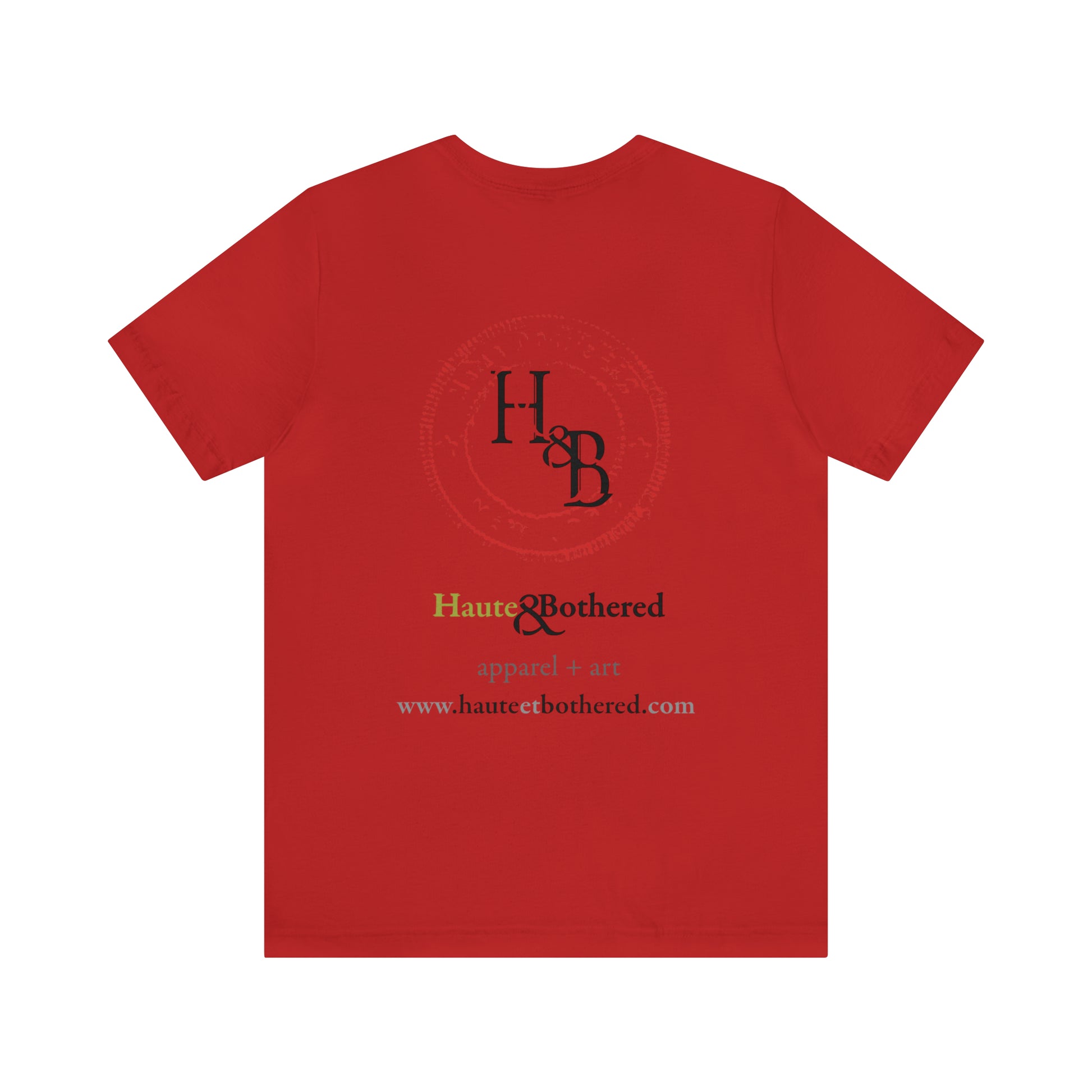 BIRD Watercolor Painting T Shirt with H&B Logo on Back