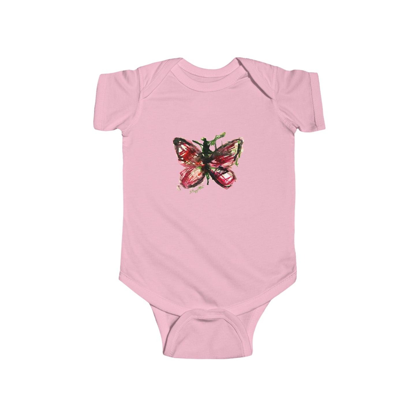 Baby Onesie with Butterfly Design