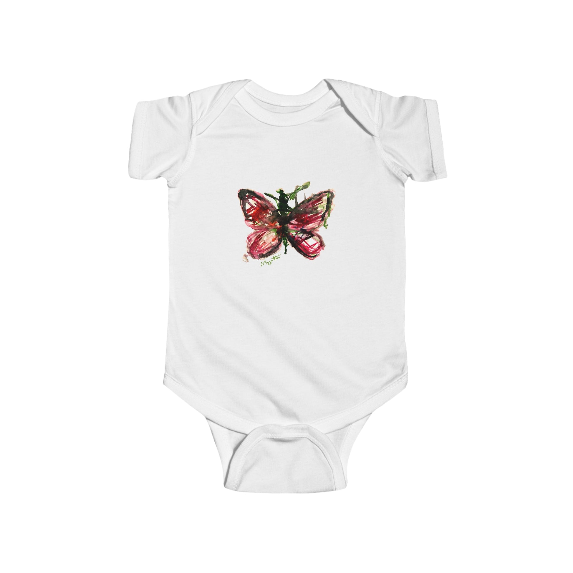Baby Onesie with Butterfly Design