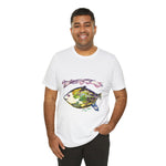 FISH Watercolor Painting on T Shirt