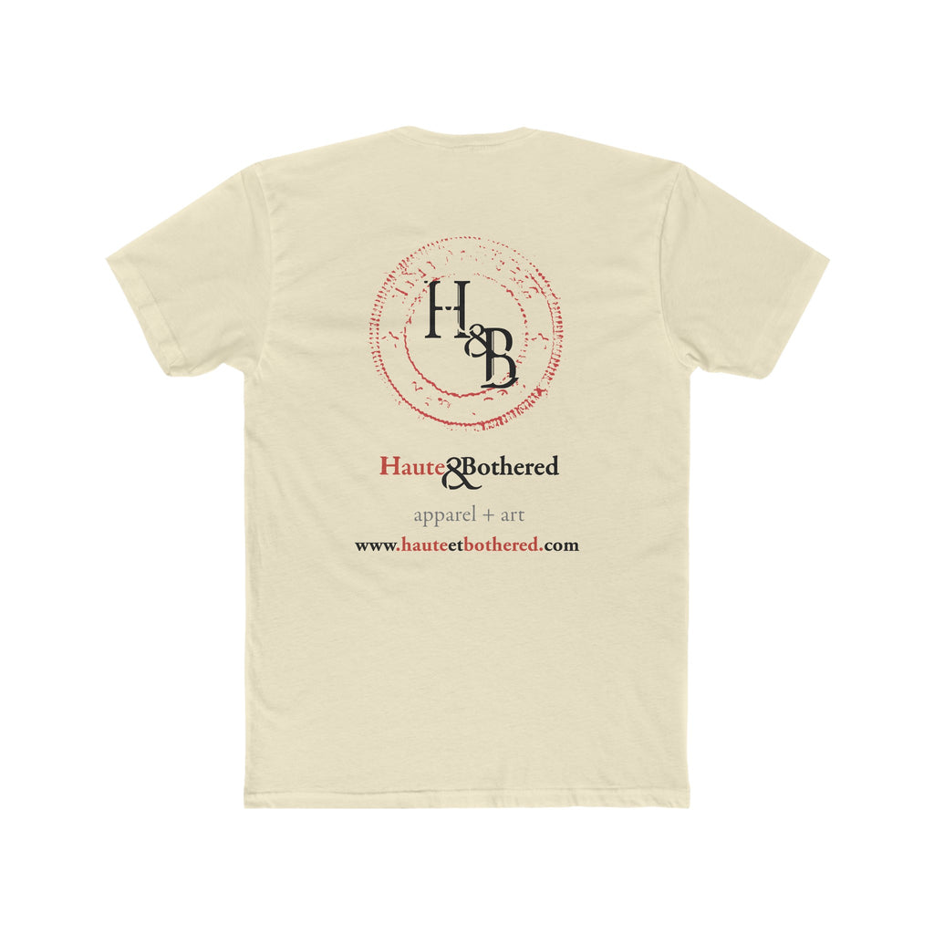 Bloomington Soccer Men's Cotton Crew Tee (H&B Logo on Back)