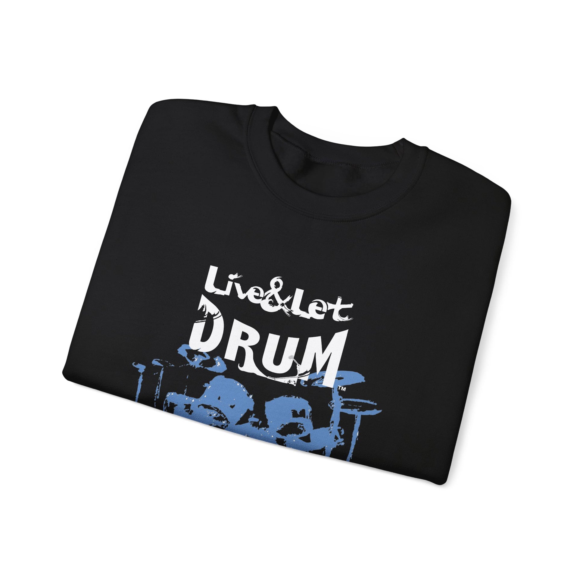 Live & Let DRUM™ UNISEX Heavy Blend™ Crewneck Sweatshirt