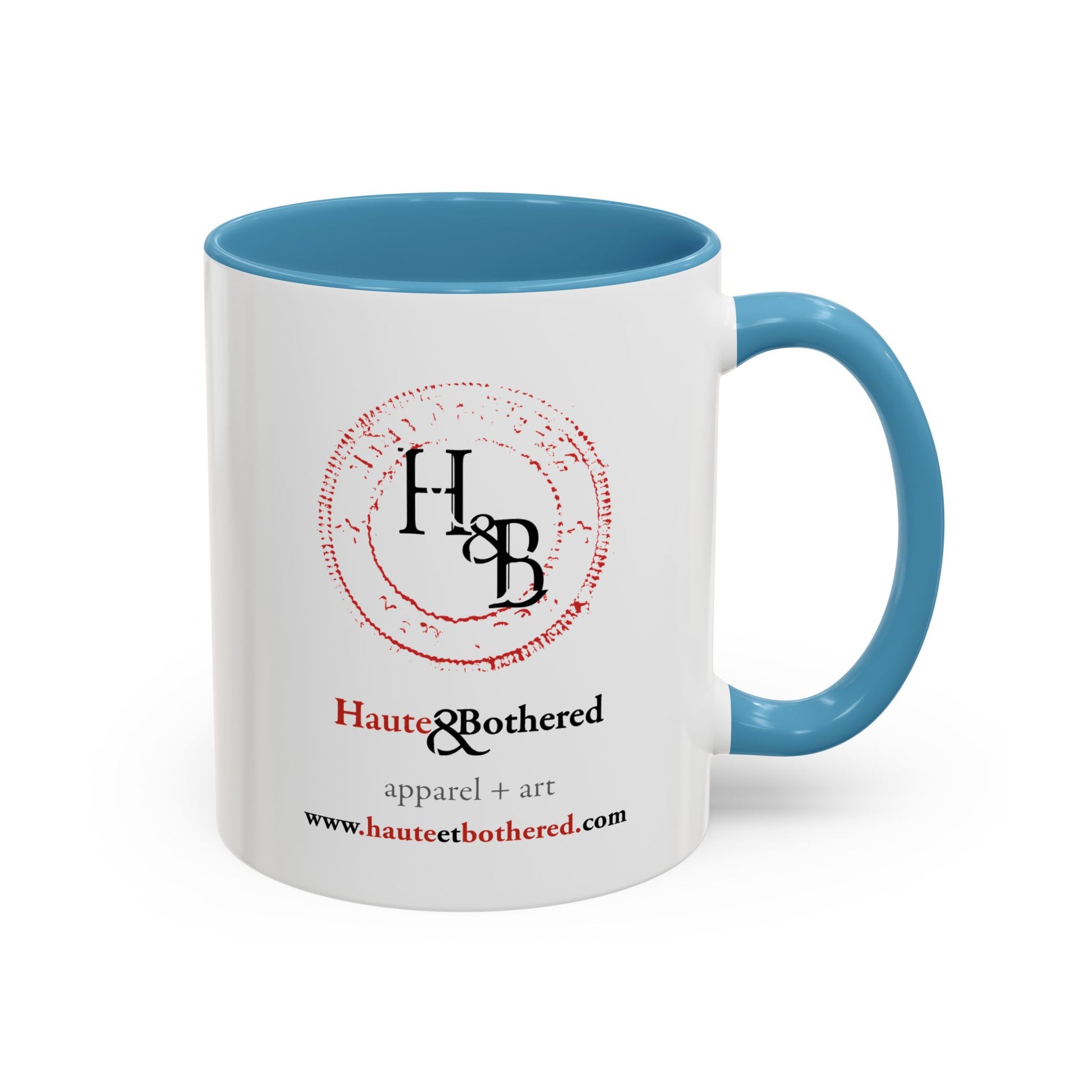 Accent Coffee Mug (11, 15oz) with Watercolor TREE Design