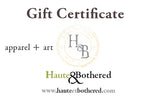 H&B Gift Certificate $25.00